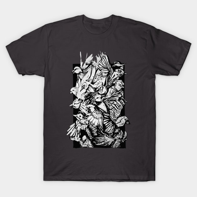 birds T-Shirt by bobyberto